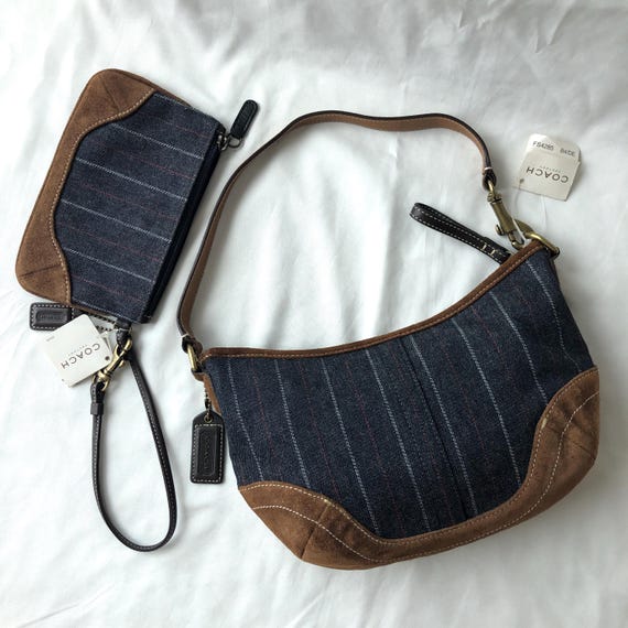 Coach Legacy Denim Accessory Pouch Bag