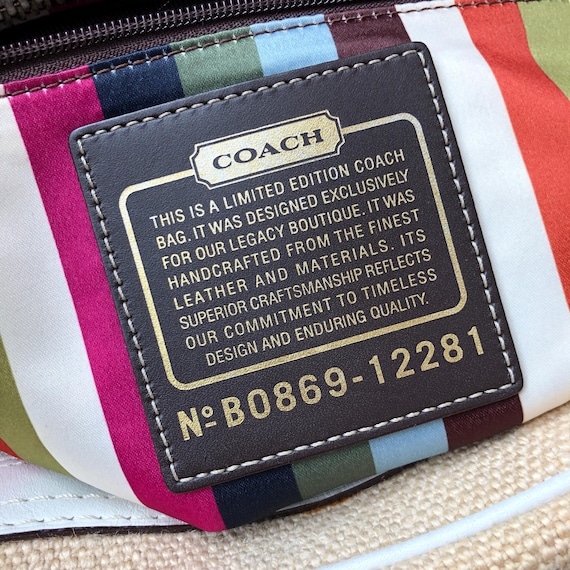 Coach Legacy Erin Style Bleecker Street