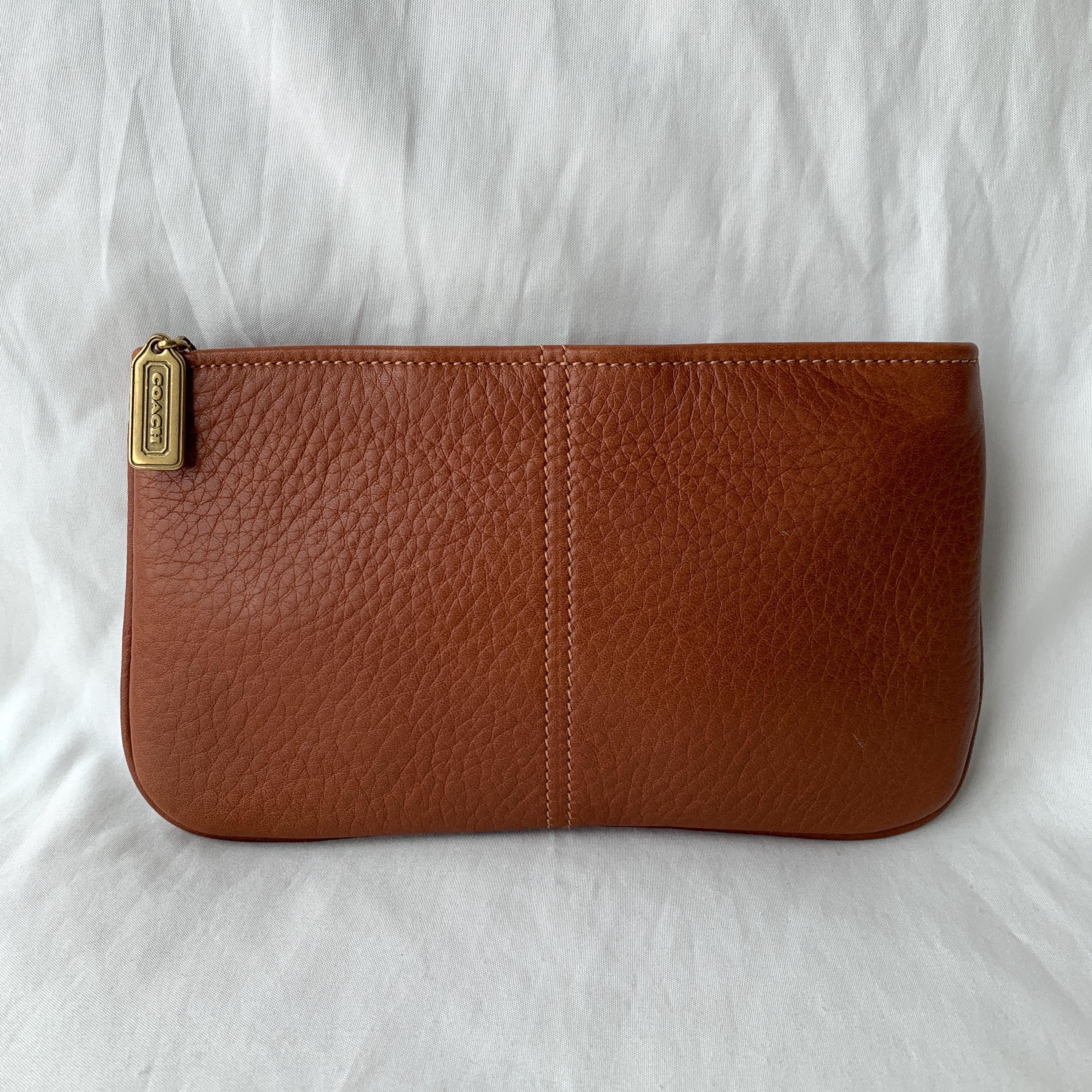Vintage Coach Pouch Leather - Etsy