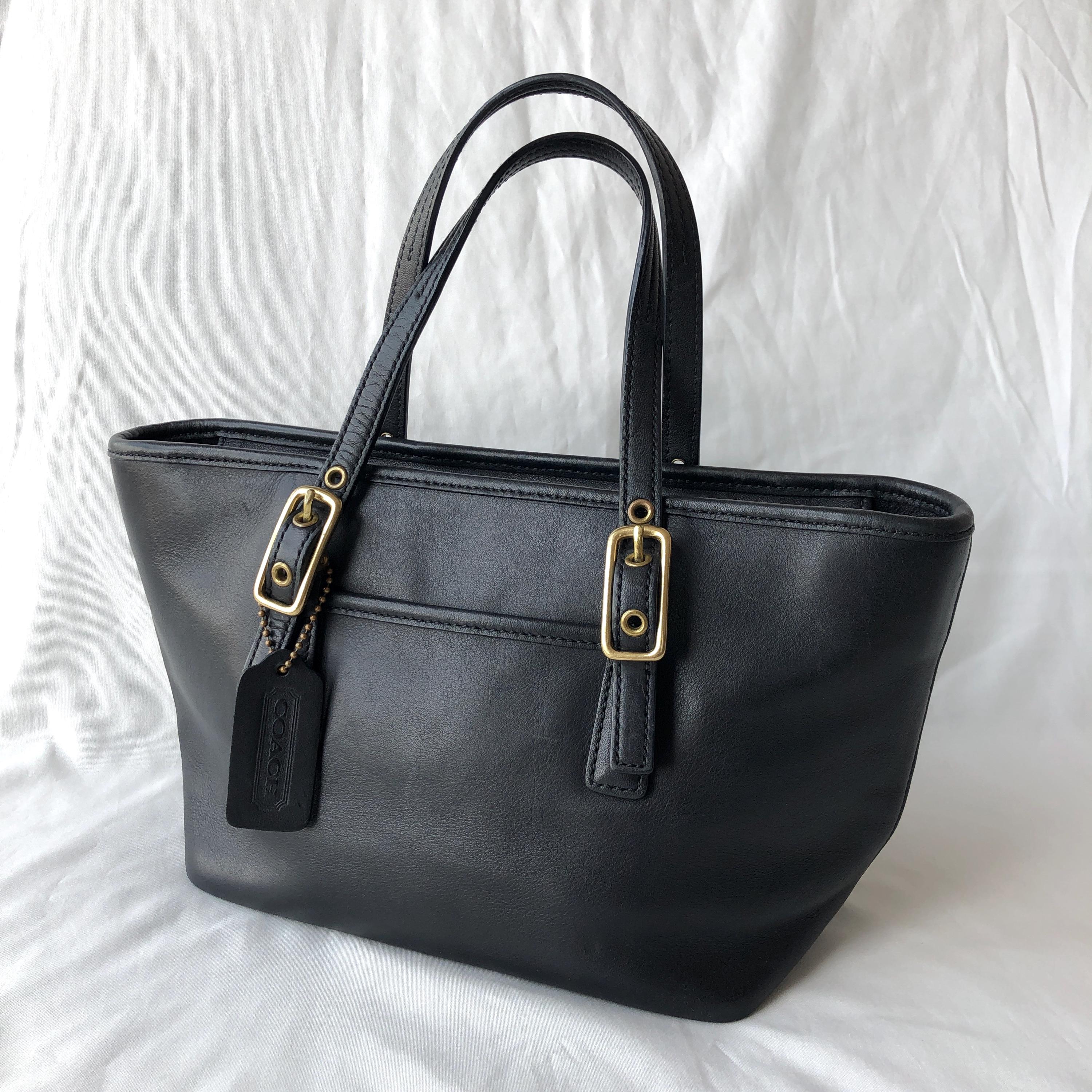 Coach Vintage 101-40 Black Leather Tote Original COACH