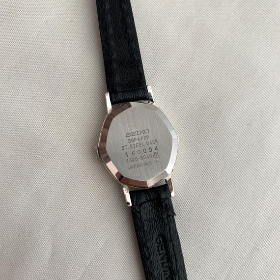 Vintage Seiko Quartz Octagon 1428-5040 Womens Japan W… - Gem