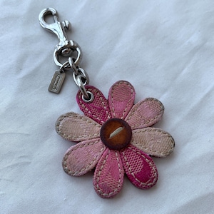 Coach Purse Charms Flower - Etsy