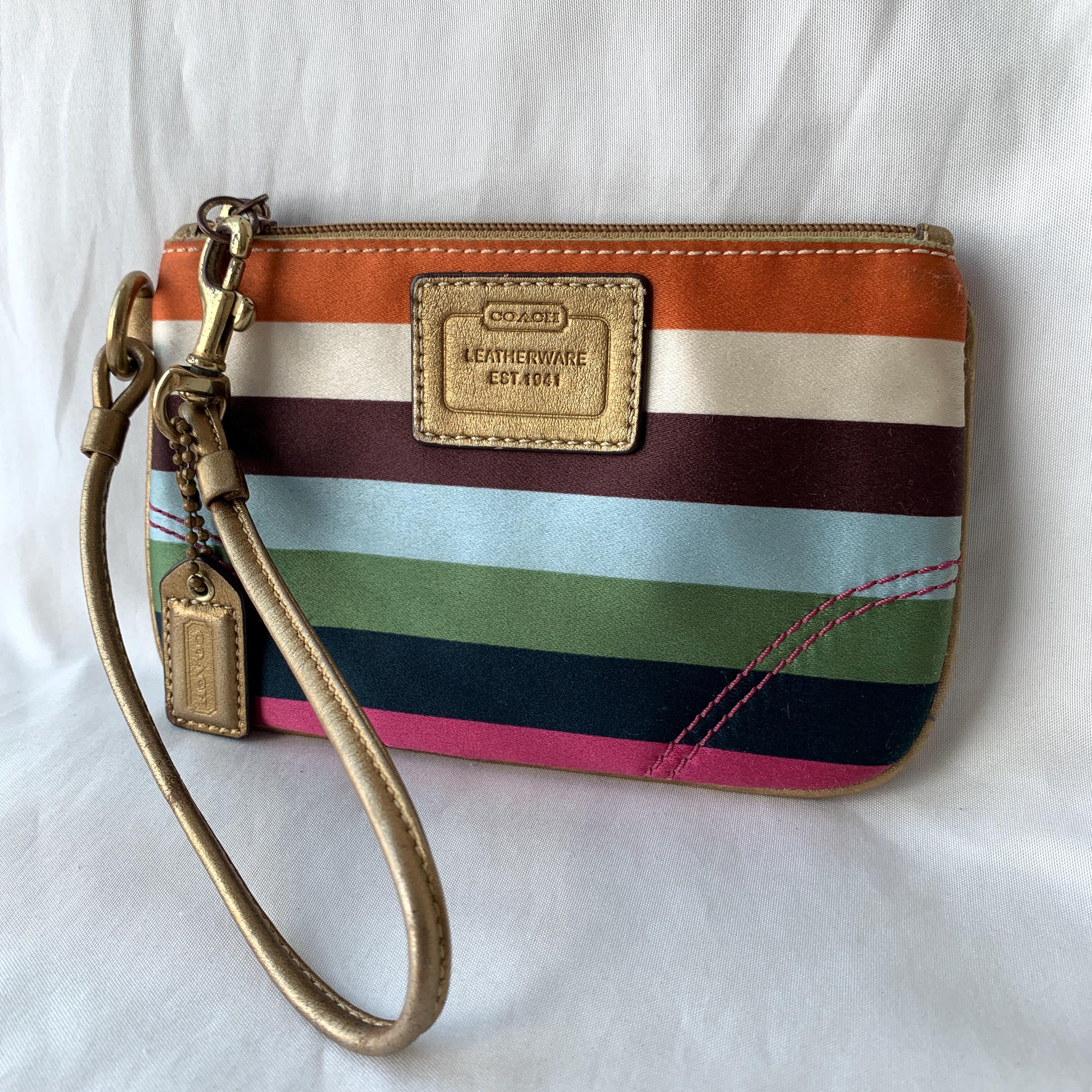 【新品】コーチ レガシー ストライプ キャンバス ヌメ革 ワンショルダーバッグ Coach legacy stripe - Etsy 日本