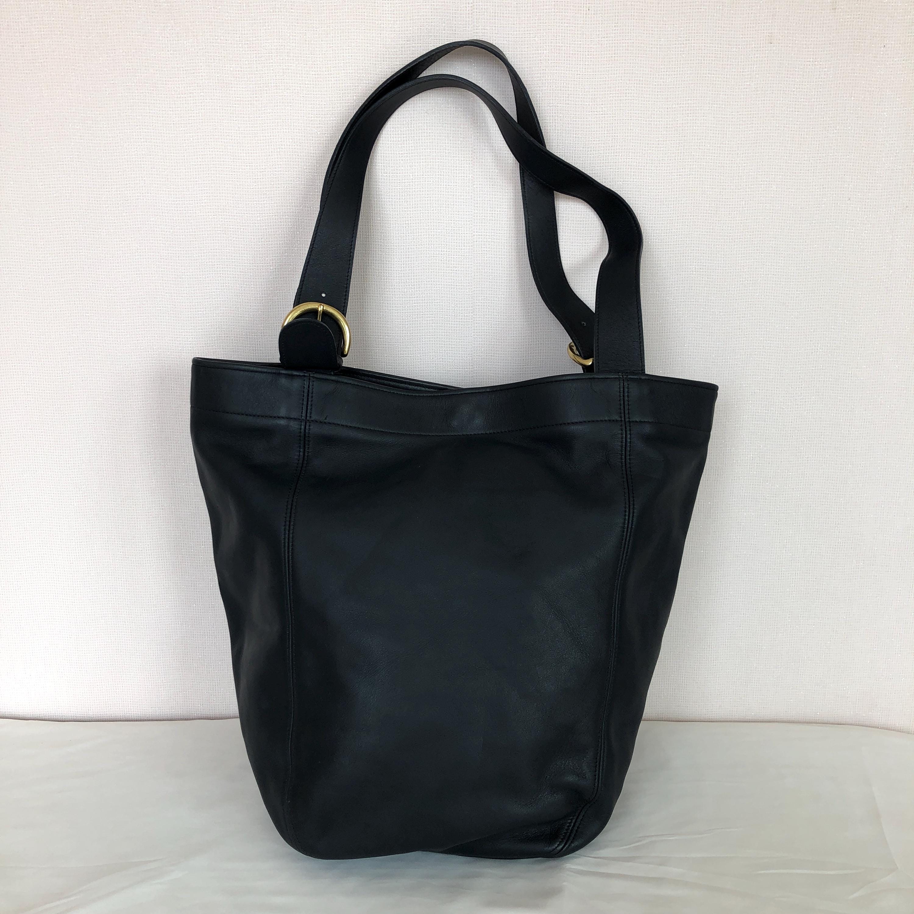 バッグ Vintage Coach Soho Bag XL Black Leather Vintage Coach Large Black Leather Soho Shoulder Bag 4161 - Etsy