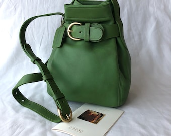 バッグ Vintage Coach XL Duffel Sac Leaf Green VINTAGE COACH (OLD COACH オールドコーチ ショルダーバッグ) DUFFLE