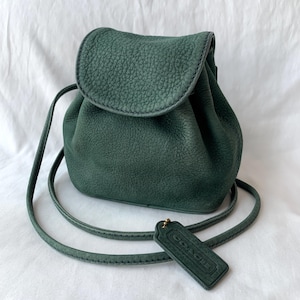 Sage Green Vintage Coach Purse - Etsy