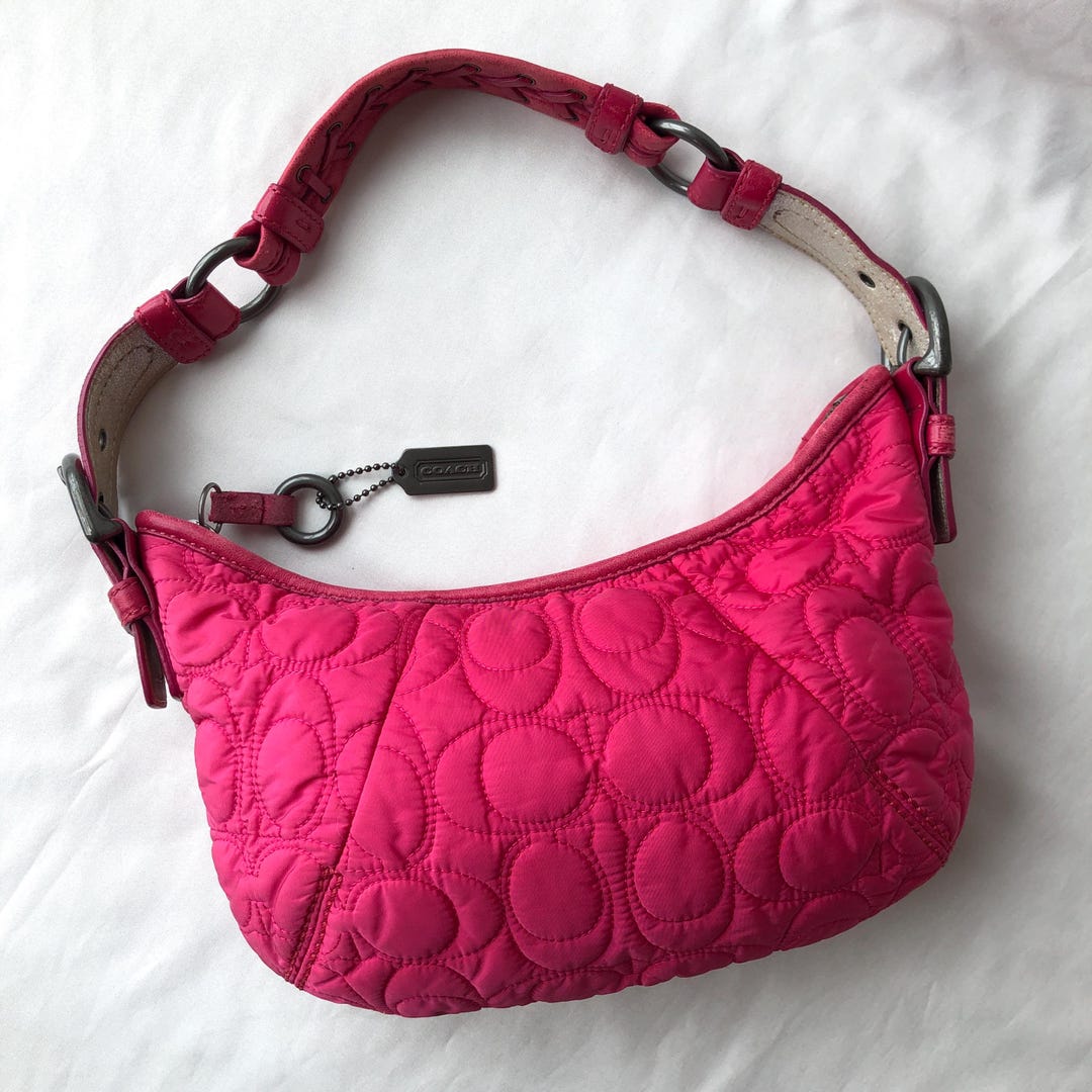 バッグ 00s coach soho hand bag y2k pink Y2K COACH SOHO PINK HANDBAG – 777ST.
