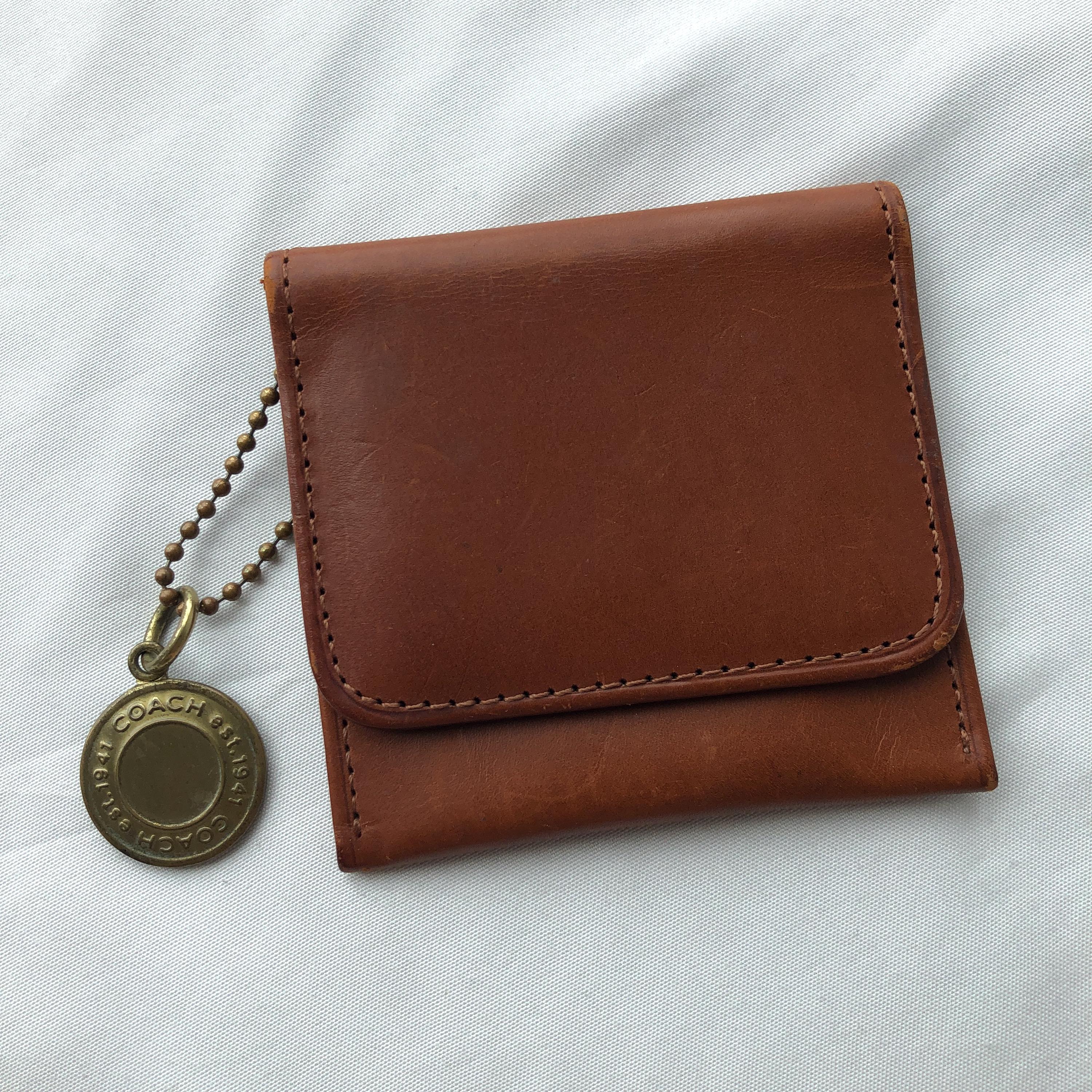 Vintage Coach Coin Pouch - Etsy UK