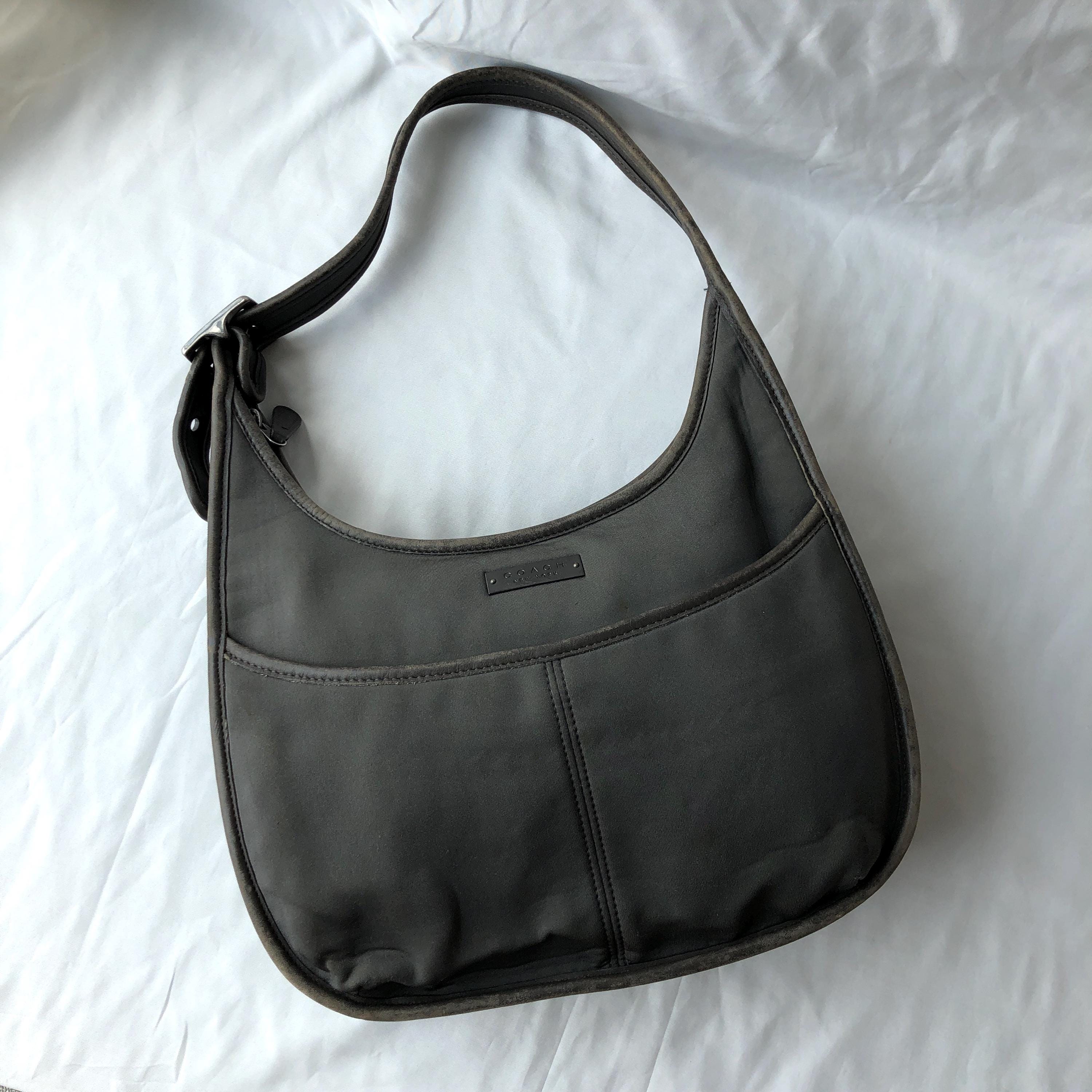 バッグ Vintage Coach Ergo Hobo Shoulder Bag COACH Vintage Ergo Hobo Calf Patent Leather Shoulder Bag