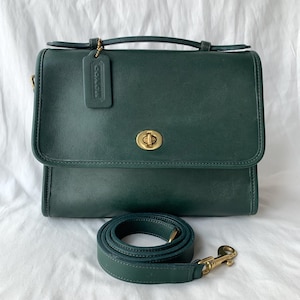 A889 良品 USA製 COACH OLD 4949 ヌバック ショルダー 1994 Vintage Coach Bag - Etsy