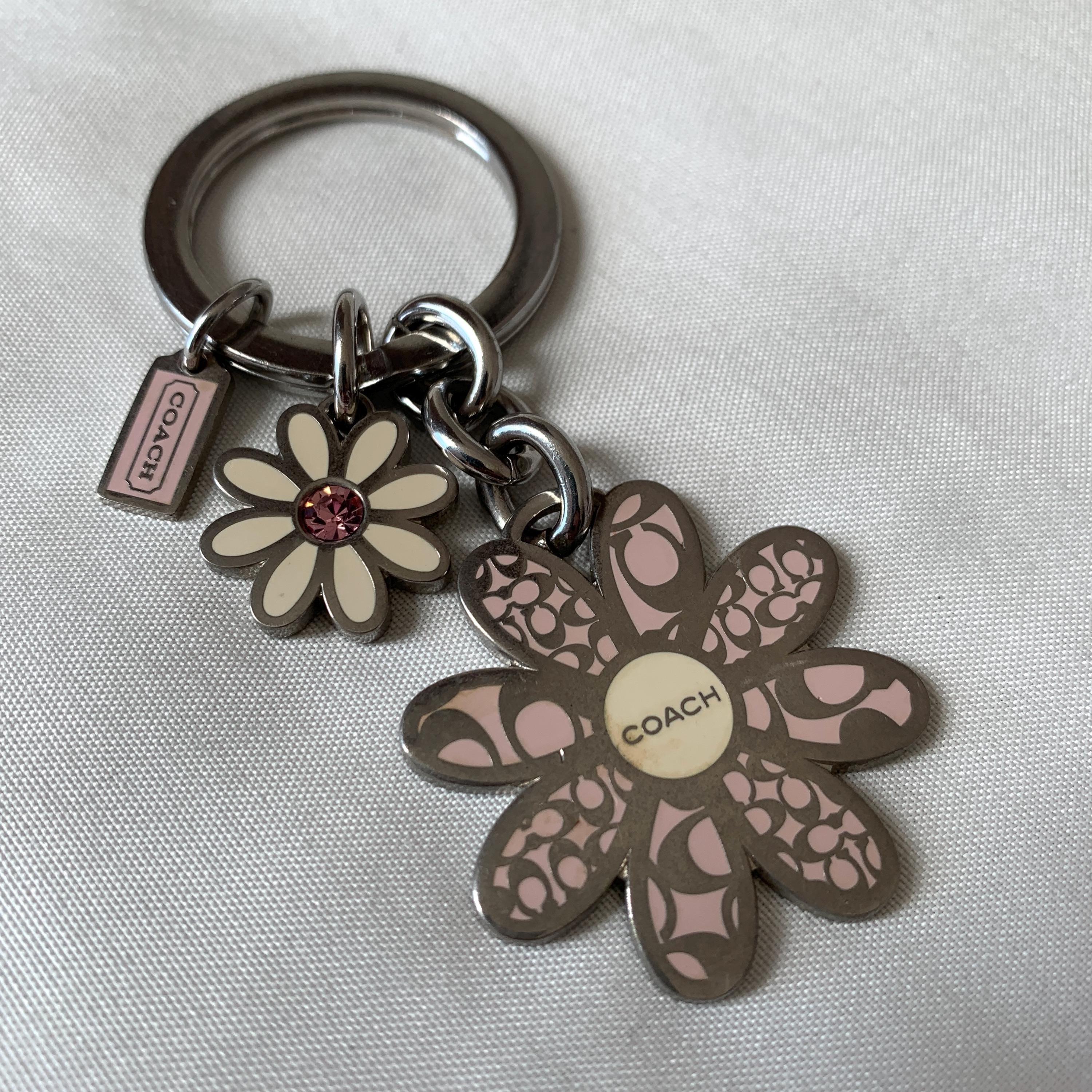Coach Leather Daisy Charm - Etsy