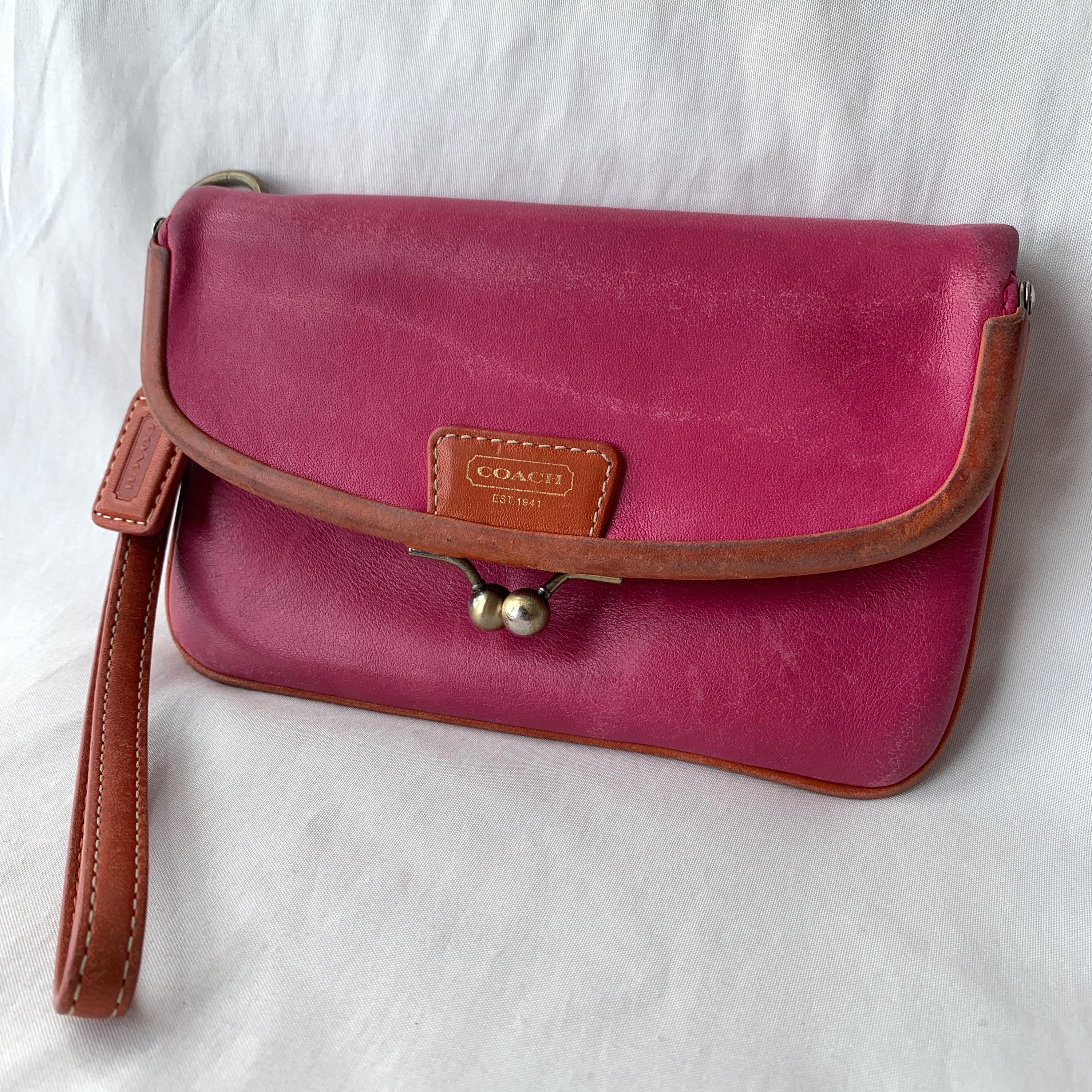 Vintage coach bags pink - Etsy 日本