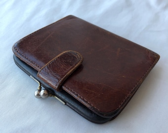 Vintage Coach Legacy Wallet Tan Brown Leather 65th Anniversary