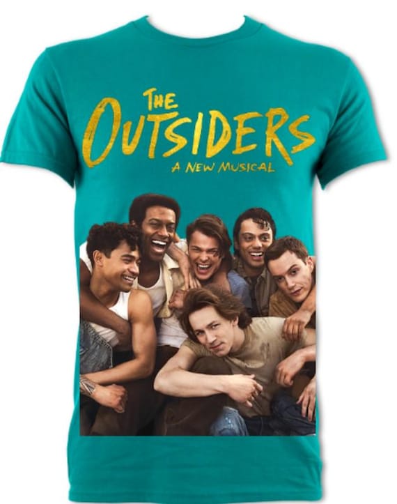 The Outsiders- Musical Unisex Cotton Tee, Broadway, West End Gift