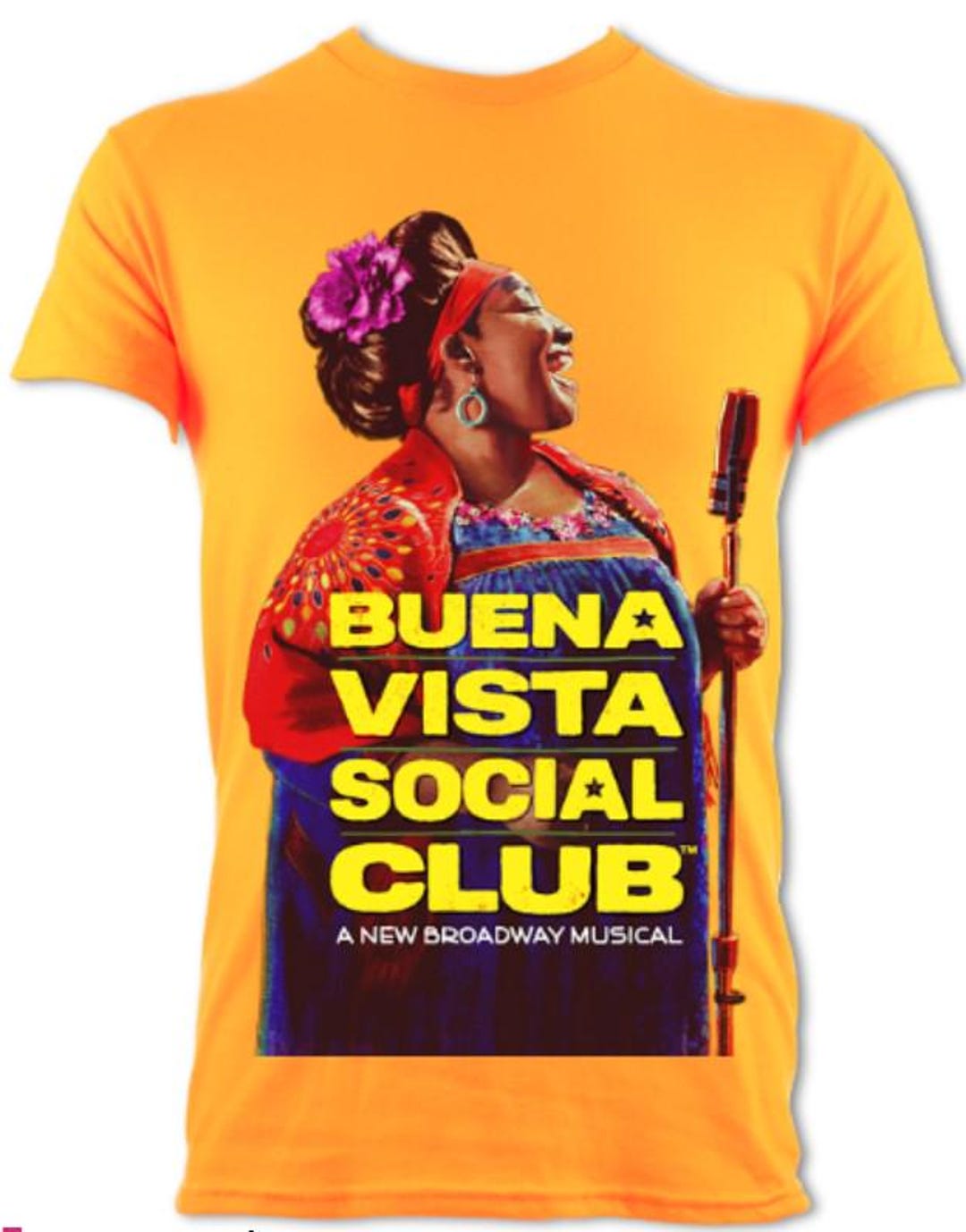 Buena Vista Social Club Musical Unisex Cotton Tee, Broadway, West 