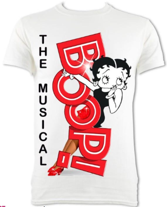 Betty Boop Musical Unisex Cotton Tee, Broadway Gift, Theater Lover