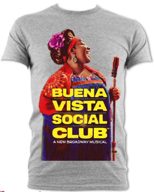 Buena Vista Social Club Musical Unisex Cotton Tee, Broadway, West 