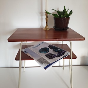 Teak table from the 50s side table end table bedside table sideboard Swedish mid century modern Scandinavian furniture design