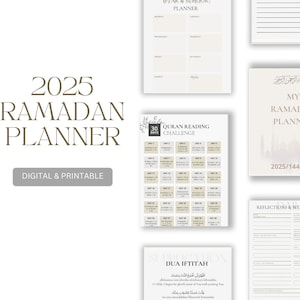 Ramadan Planner, Ramadan Daily Planner for Shia Muslims, Quran Reading Tracker, Meal Planner, Goal Setting, Eid Prep Checklist, Shia Islam