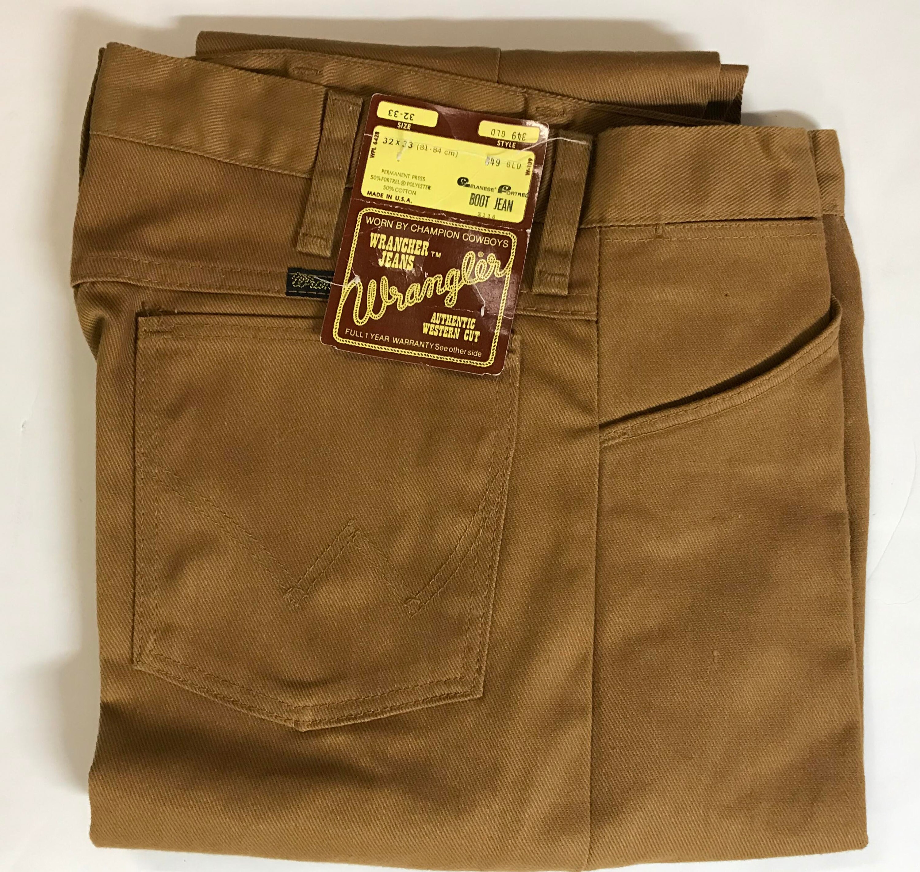 wrangler permanent press jeans