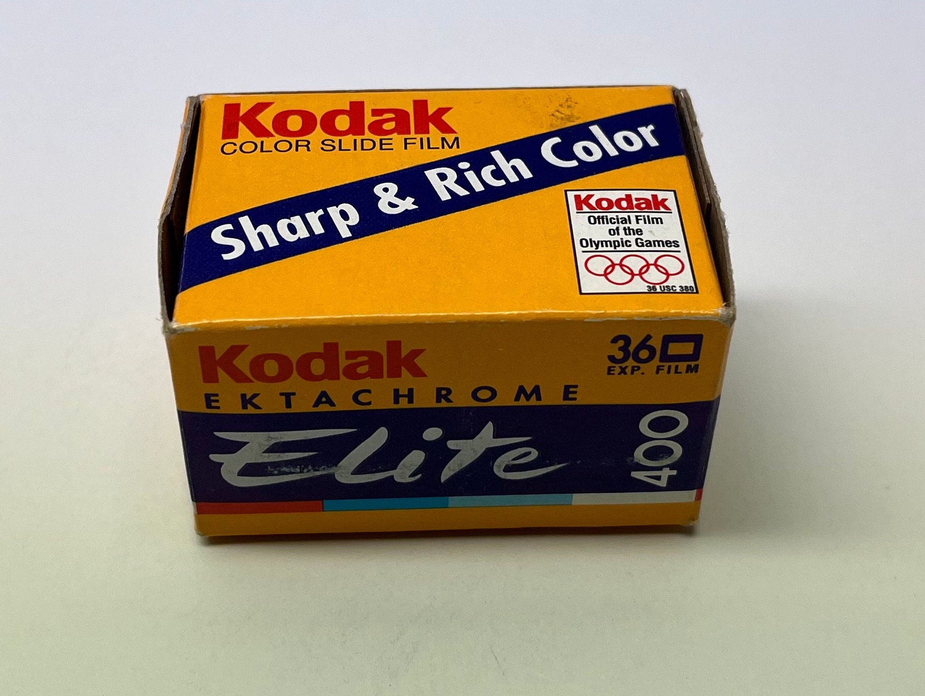 Vintage Roll KODAK Ektachrome Elite 400 Film for Color Slides 36