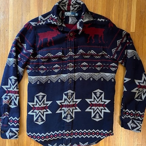 Ralph Lauren Aztec - Etsy
