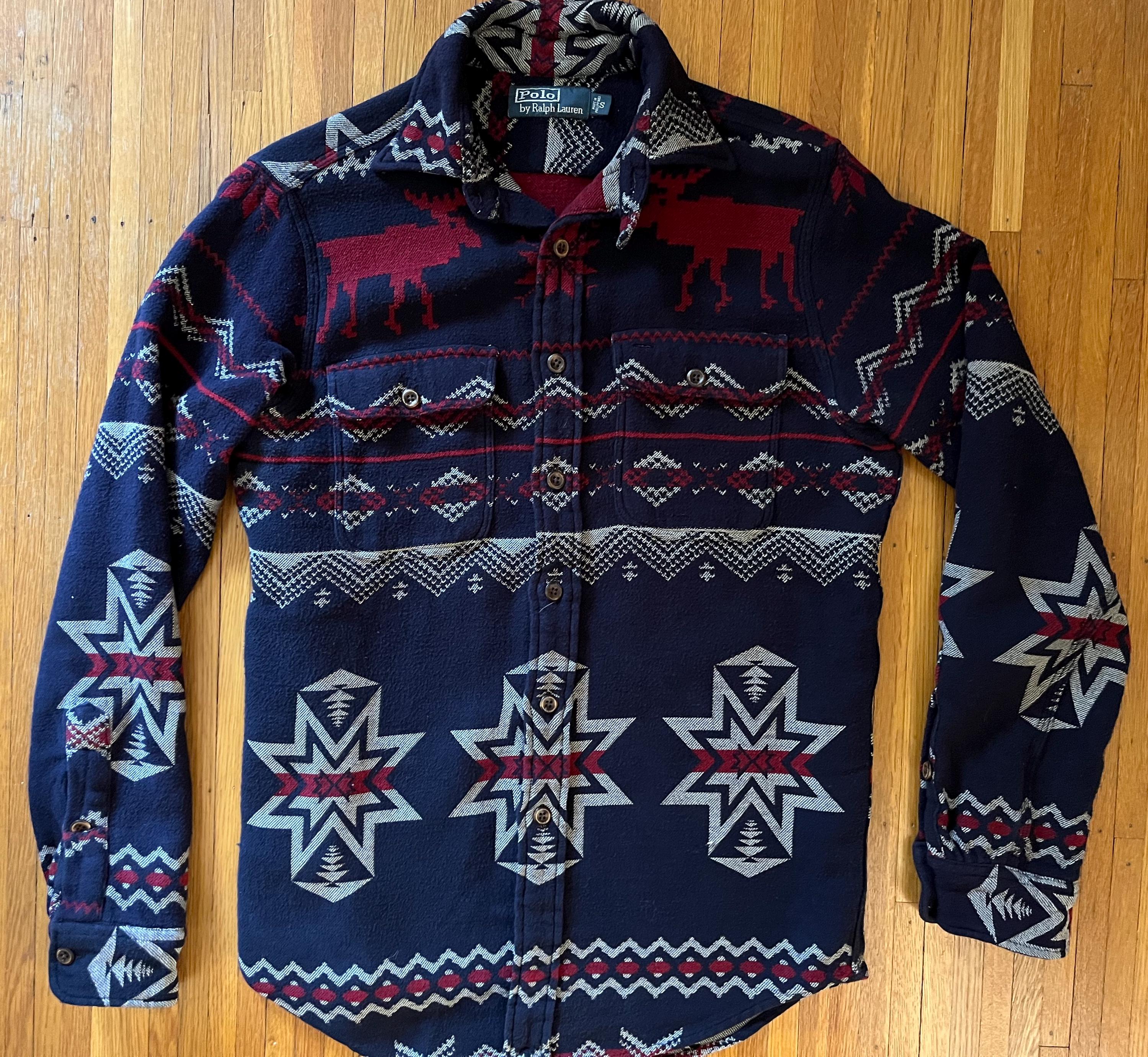 Ralph Lauren Aztec - Etsy