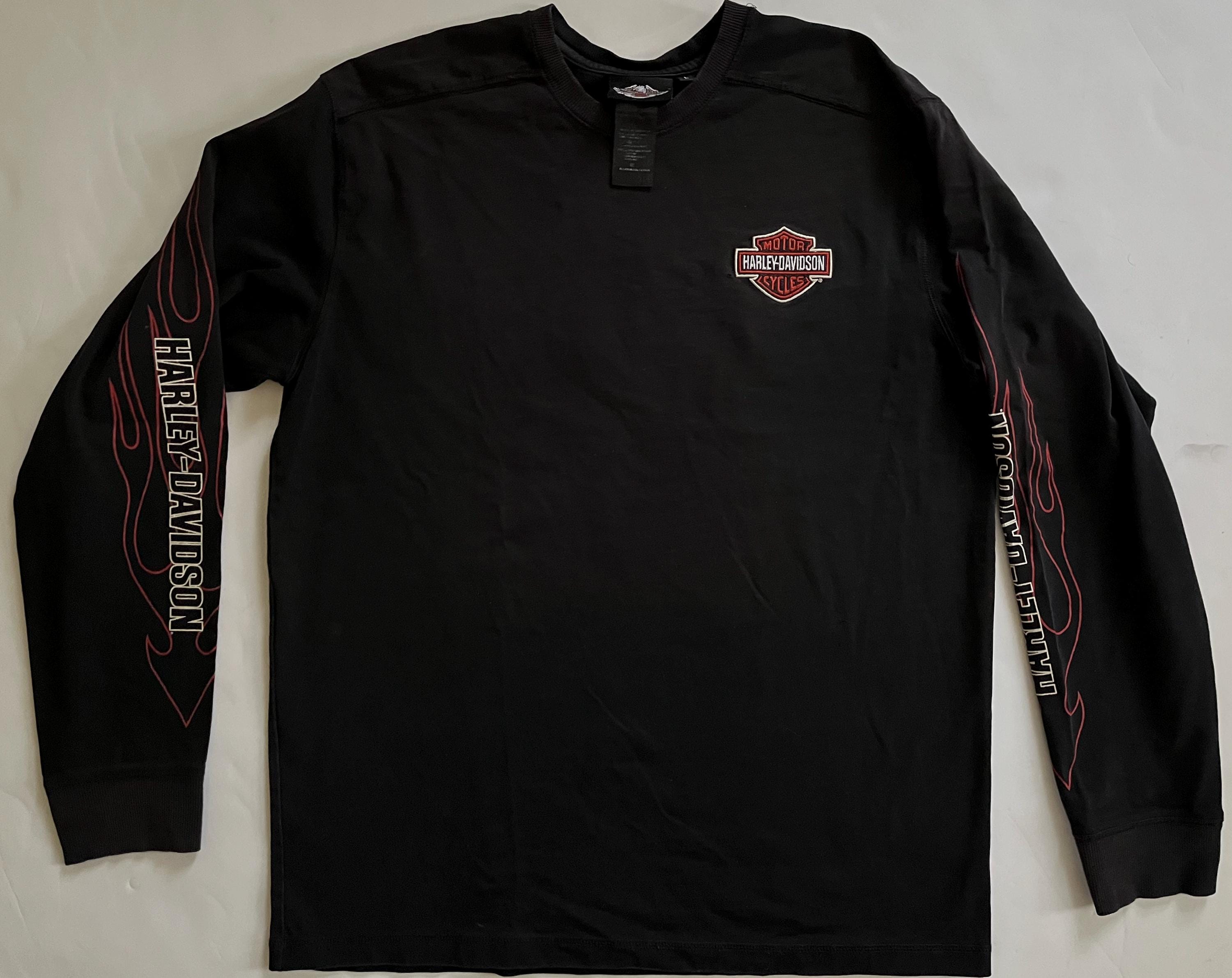 Vintage Harley Davidson Long Sleeve Shirt - Etsy