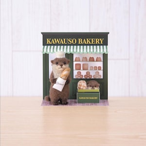 Needle Felting Kit: Otter Bakery DIY Craft Set - Made in Japan