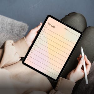 To do Liste, Täglicher Aufgabenplaner, A4 US Letter, Sofortiger Download, A4 US Letter, Druckbare Checkliste