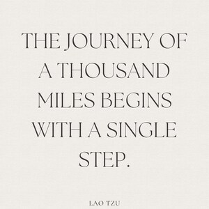 Inspirational Quote Wall Art | Digital Download