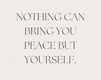 Inspirational Quote Wall Art | Digital Download - Etsy