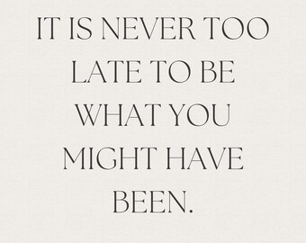 Inspirational Quote Wall Art | Digital Download