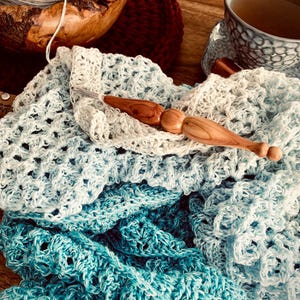 Crochet Pattern Shawl "capo Bianco" From the Küsten Kollektion - Etsy