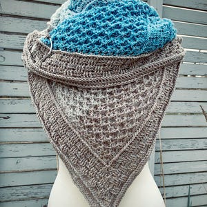 Crochet Pattern Shawl "capo Bianco" From the Küsten Kollektion - Etsy