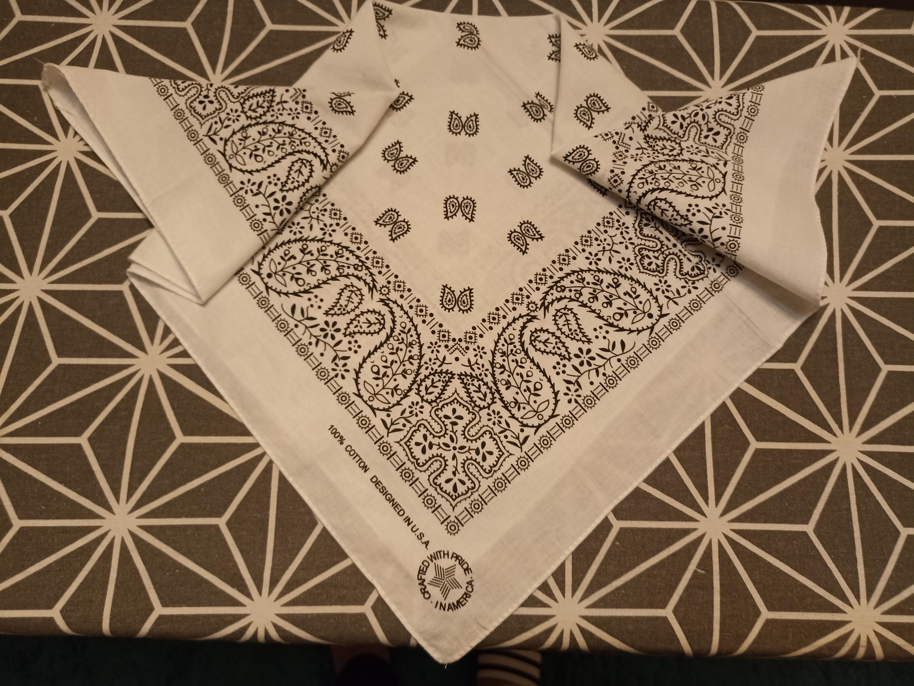 Retro 80s Bandana - Etsy