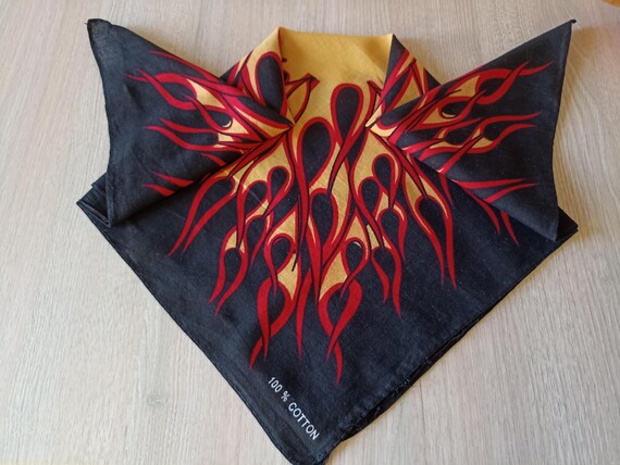 Bandana Paisley Vintage Classica sciarpa da cowboy western, anni