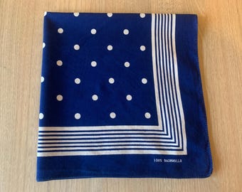 デッド 50's バンダナ ポルカドット ヴィンテージ 当時 フルーツ シール付 デッド 50's バンダナ ポルカドット ヴィンテージ 当時 フルーツ シール付