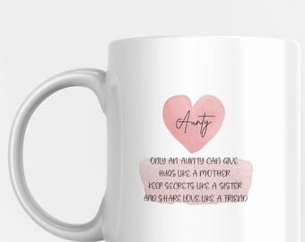 Aunt Mug: Masi Khala, Auntie Gift, 11oz