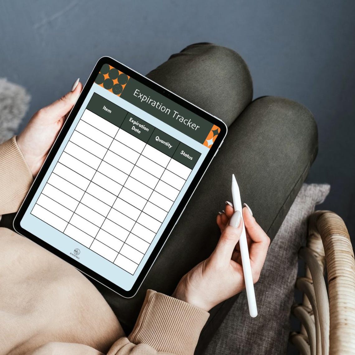 Expiration Tracker: Interactive & Printable PDF - Etsy