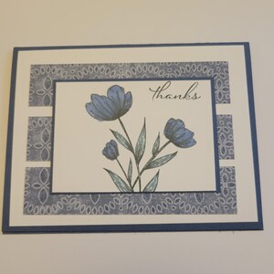stampin up thanks cards