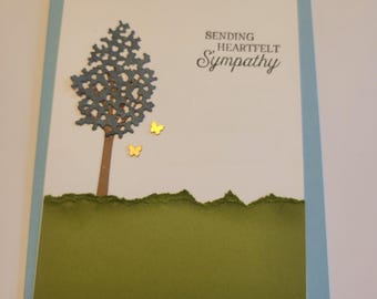 Stampin Up sympathy card
