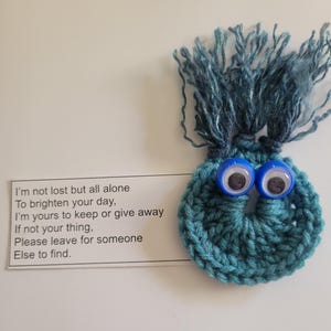 crochet frazzle monster