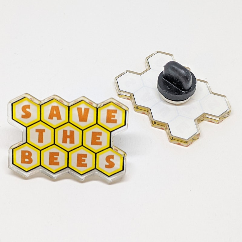 Bee Lapel Pin - Etsy