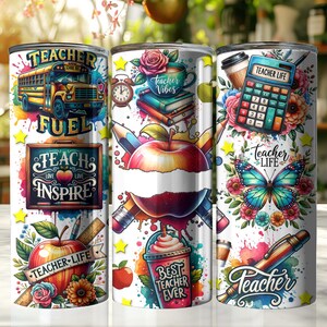 Custom Teacher Tumbler, Personalized Teacher Gift, Back to School Cup, Teacher Appreciation Tumbler Custom Insulated Mug
