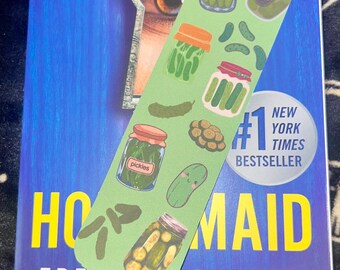 Pickle Lover Bookmark – One-Sided Non-Laminated