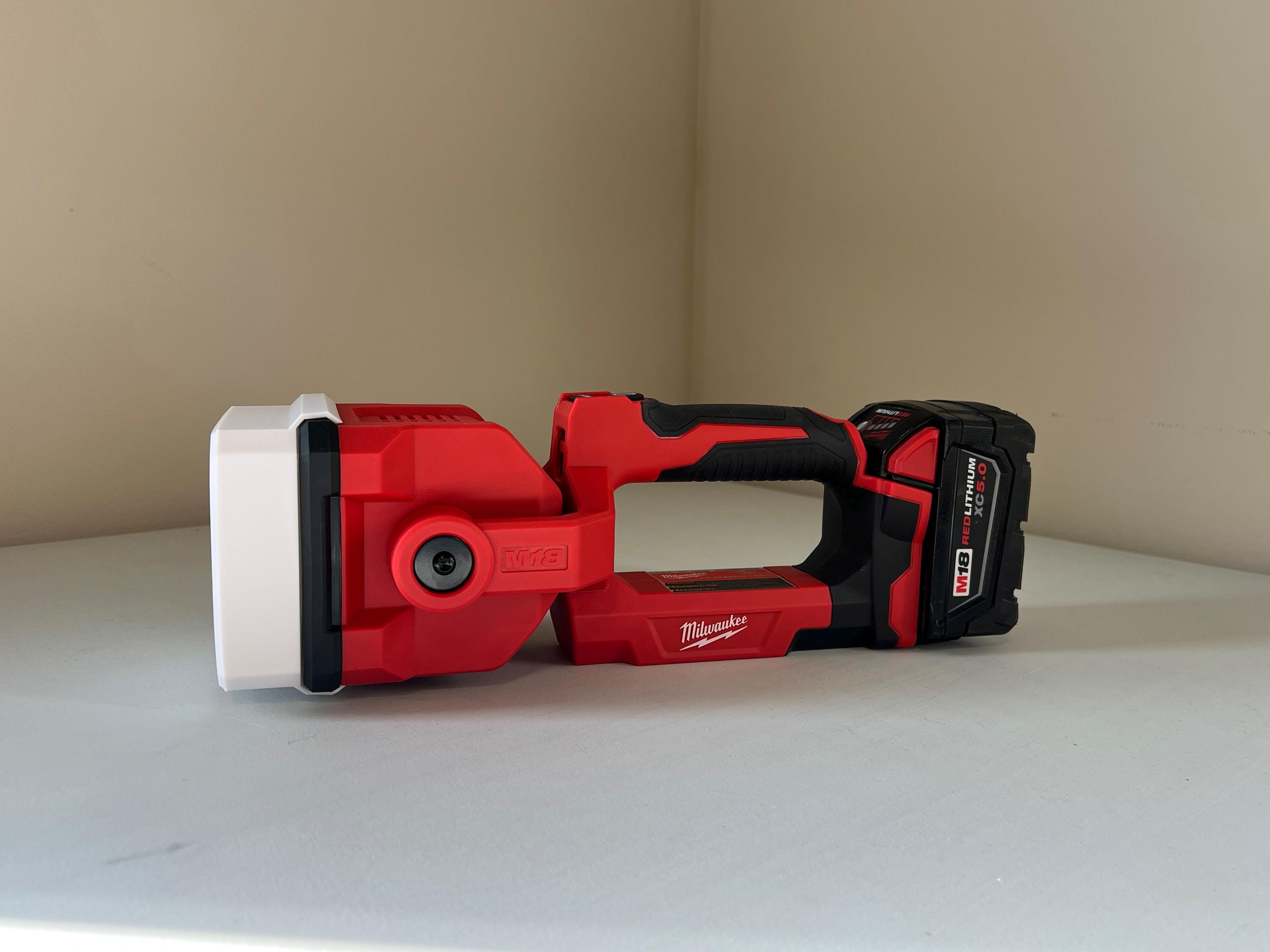 Transforming Flashlight Milwaukee M18 Search Light Diffuser - Transform Your Flashlight Into a ...