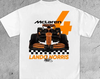 Lando Norris F1 T-Shirt: McLaren Racing Unisex Tee
