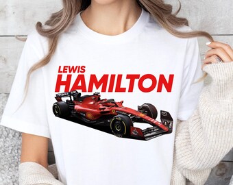 Lewis Hamilton F1-T-shirt: Formula One Racing Fan Apparel