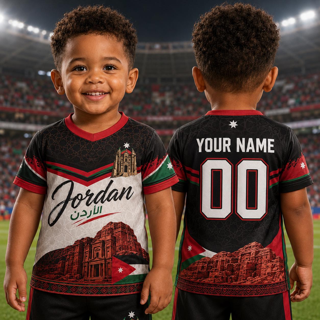 Discover Personalized Jordan Kids Soccer Jersey, Custom Name Number Uniform